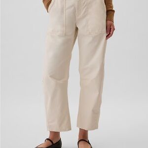GAP Women's High Rise Barrel Khakis
